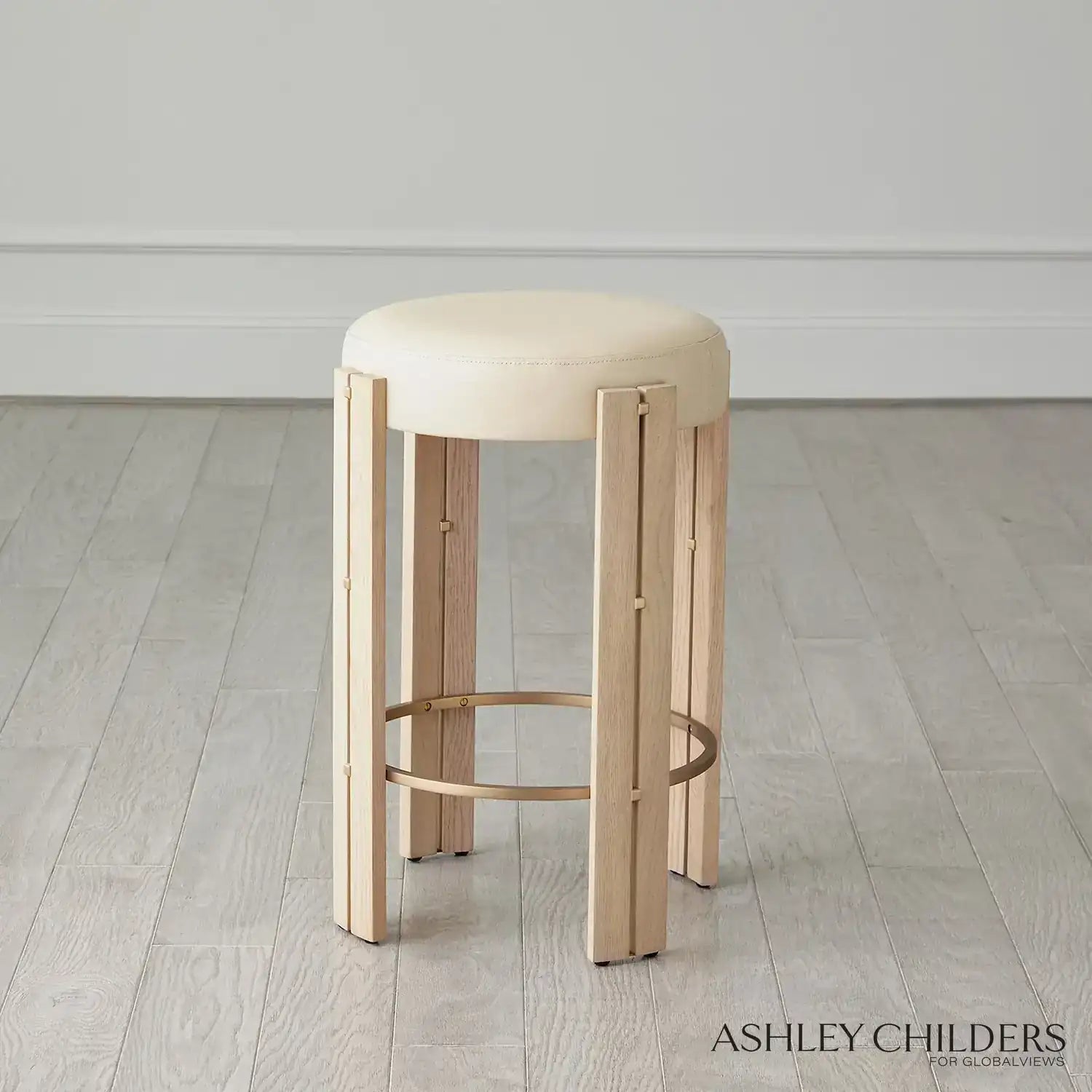 GLOBAL VIEWS PAXTON COUNTER STOOL - Bar Stools