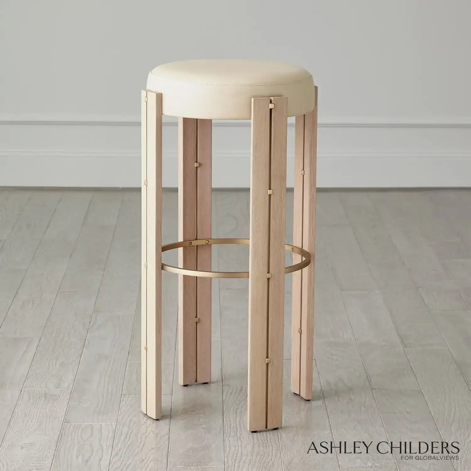 GLOBAL VIEWS PAXTON BAR STOOL - Bar Stools