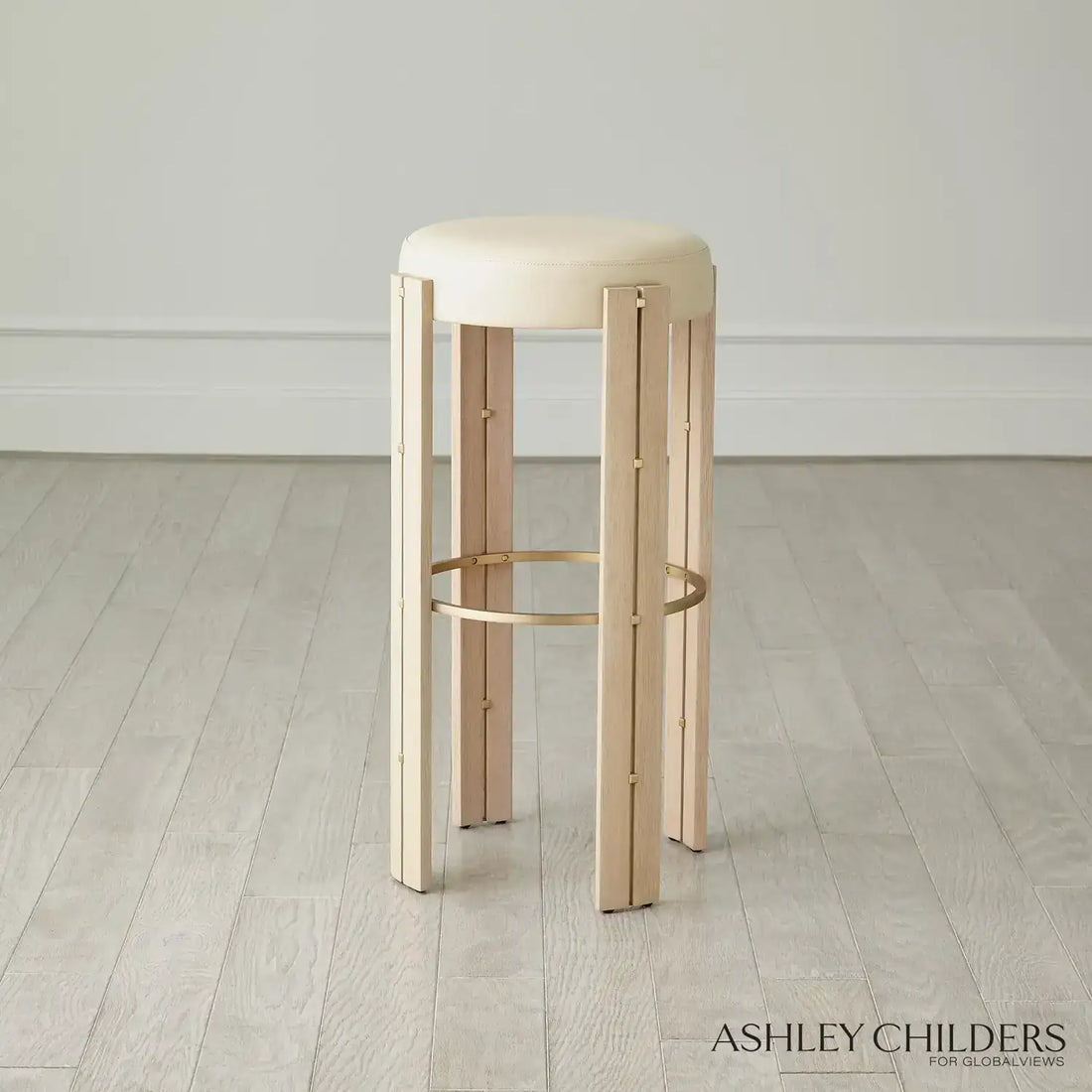 GLOBAL VIEWS PAXTON BAR STOOL - Bar Stools