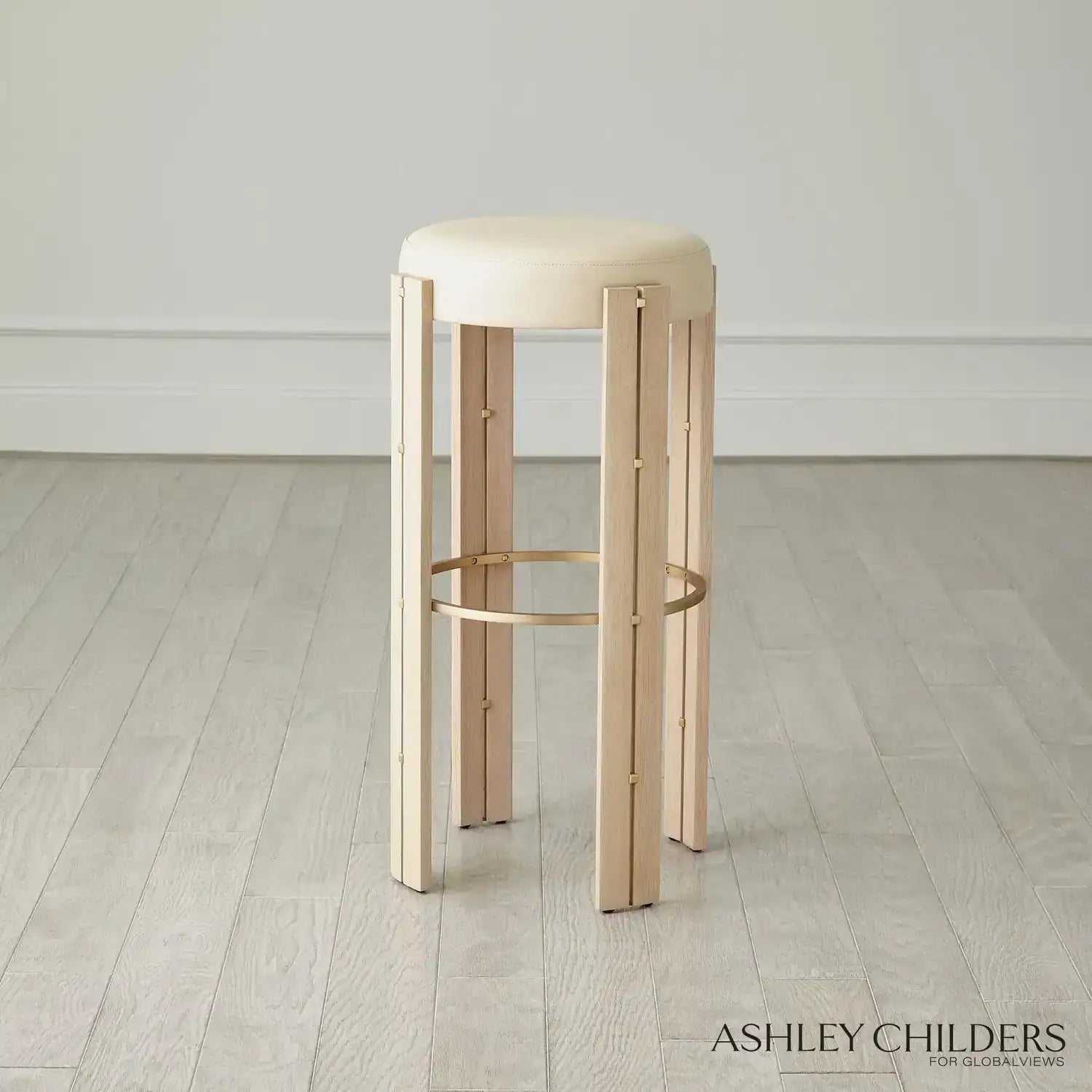 GLOBAL VIEWS PAXTON BAR STOOL - Bar Stools