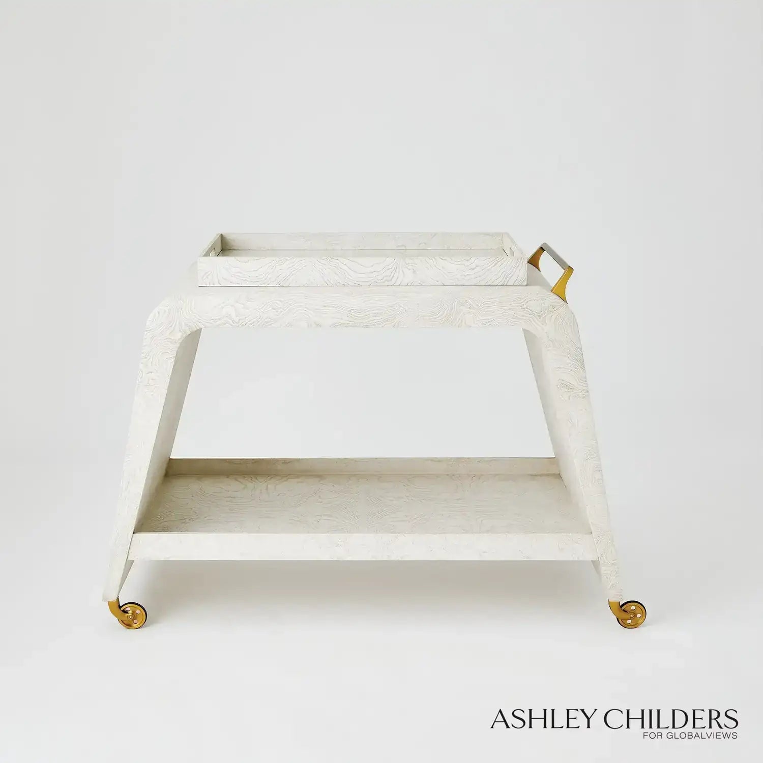 GLOBAL VIEWS BAXTER BAR CART - Cabinets & Bar