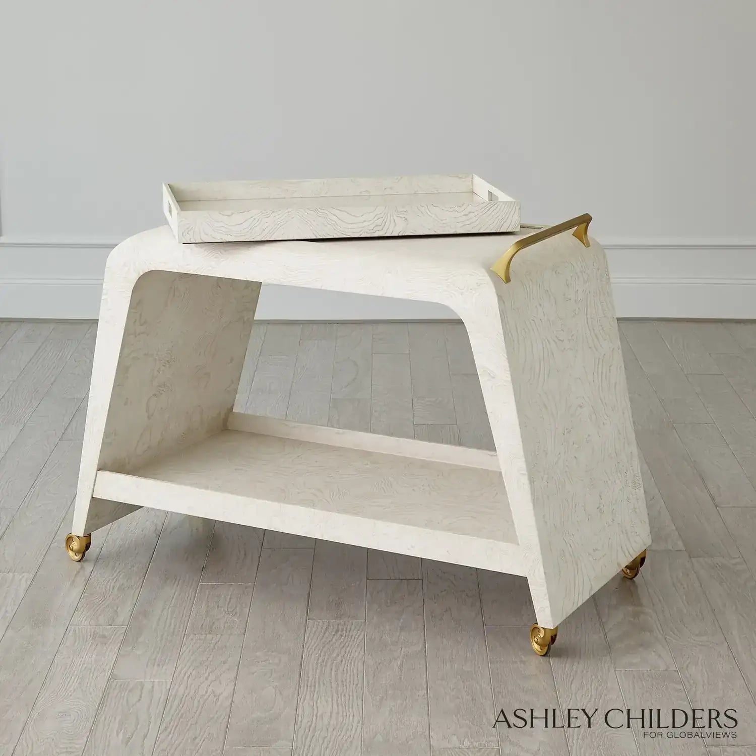 GLOBAL VIEWS BAXTER BAR CART - Cabinets & Bar