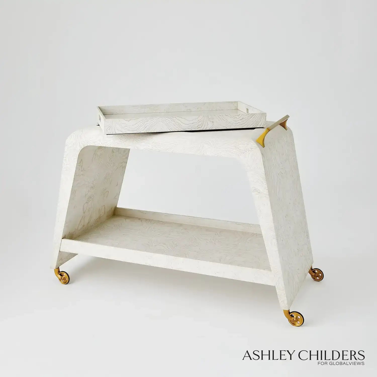 GLOBAL VIEWS BAXTER BAR CART - Cabinets & Bar