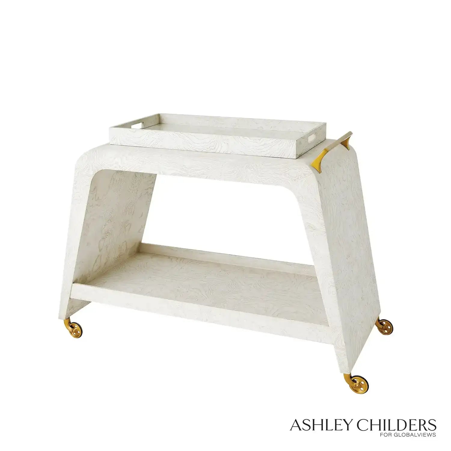 GLOBAL VIEWS BAXTER BAR CART - Cabinets & Bar