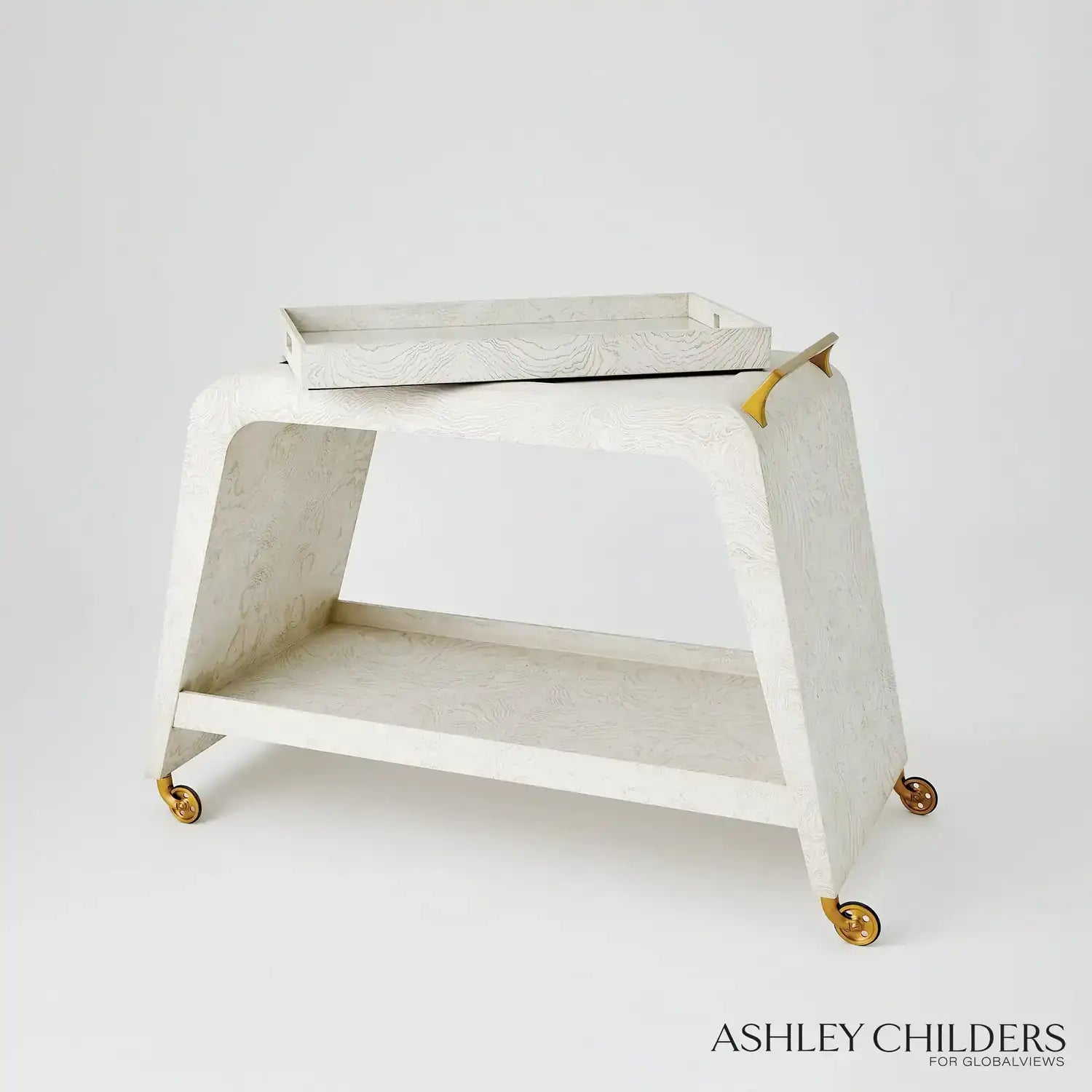 GLOBAL VIEWS BAXTER BAR CART - Cabinets & Bar