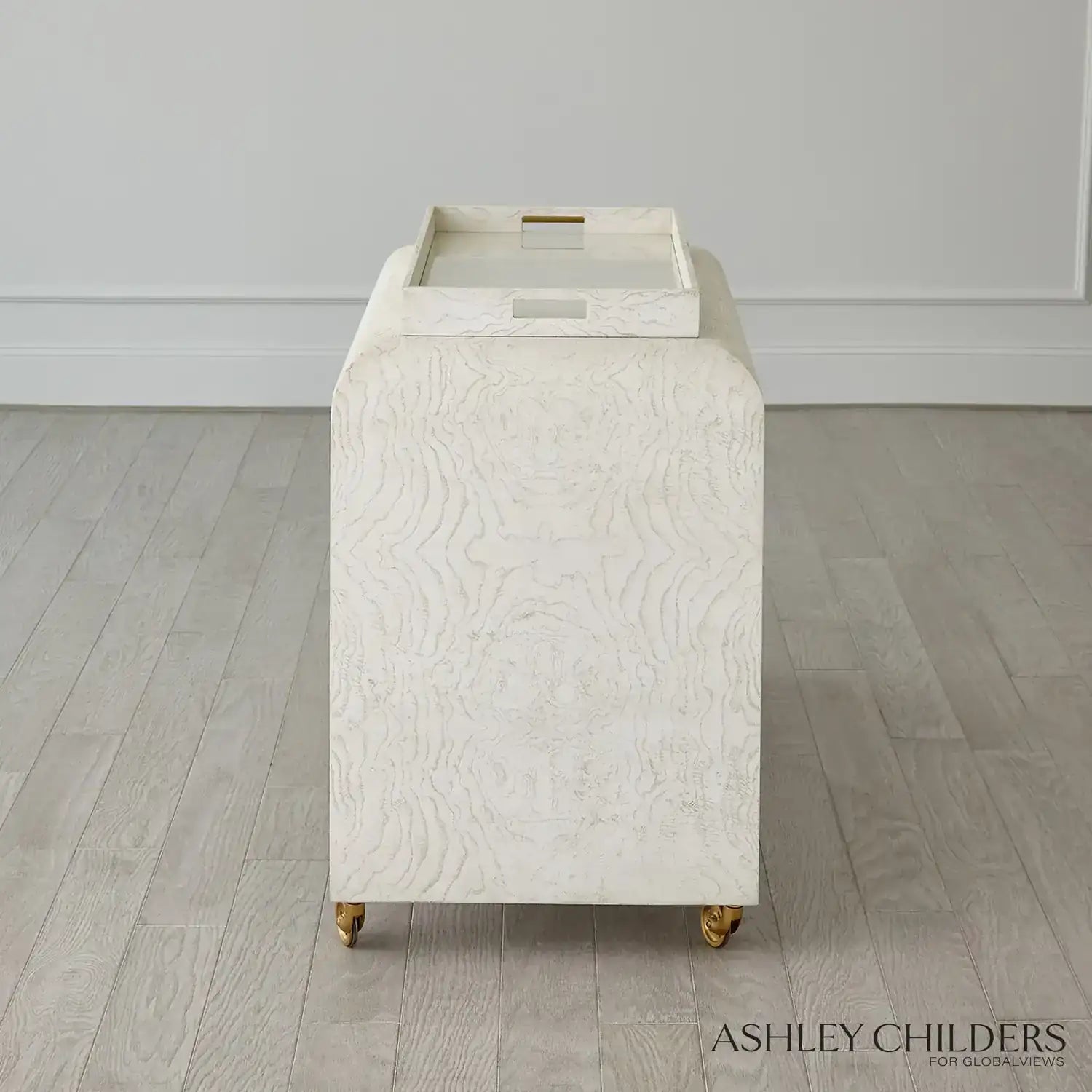 GLOBAL VIEWS BAXTER BAR CART - Cabinets & Bar