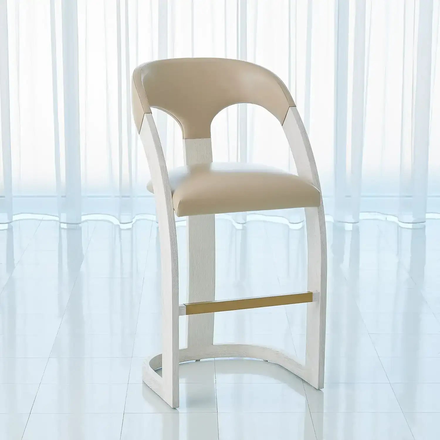 GLOBAL VIEWS DELIA BAR STOOL - Bar Stools