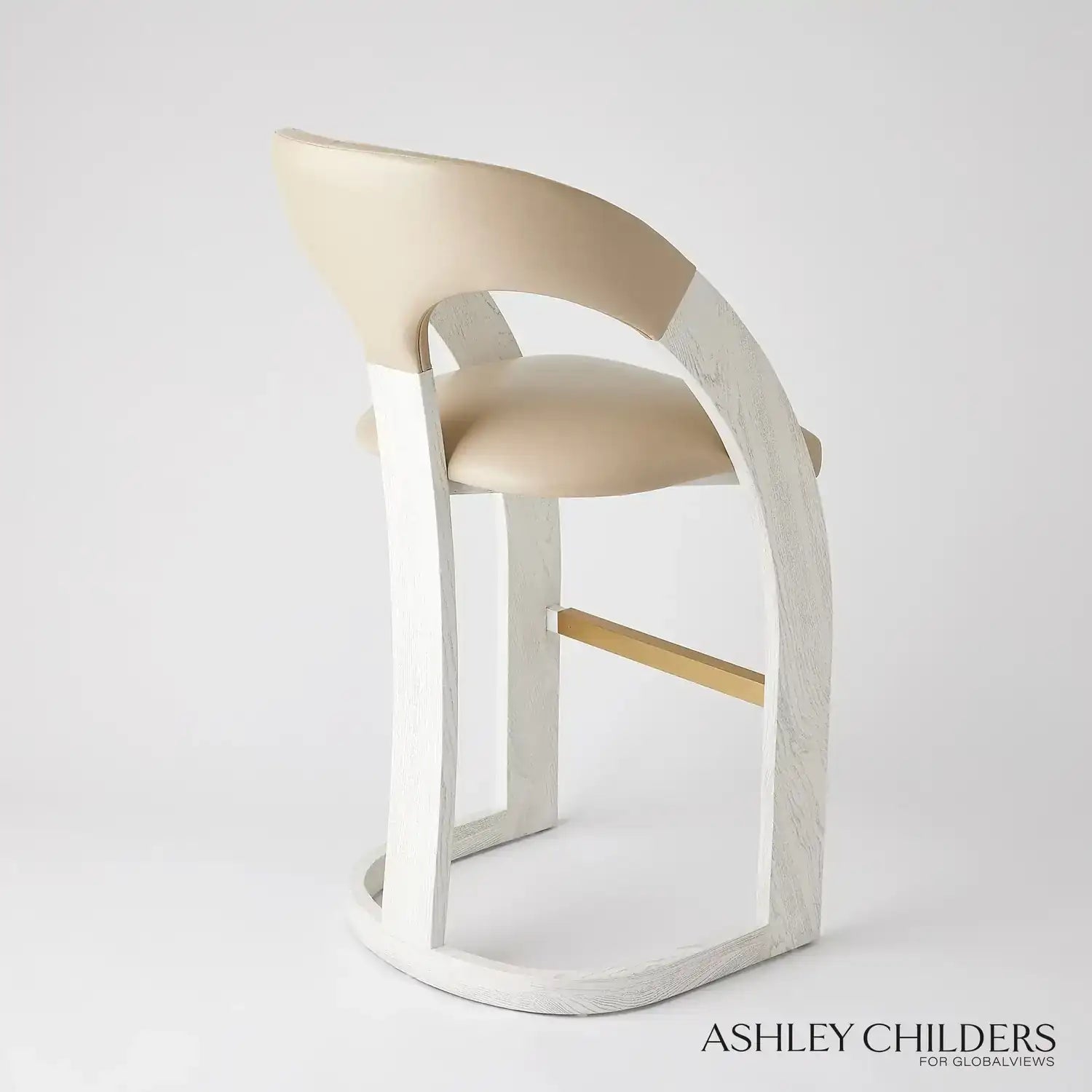 GLOBAL VIEWS DELIA BAR STOOL - Bar Stools