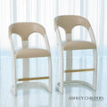 GLOBAL VIEWS DELIA BAR STOOL - Bar Stools