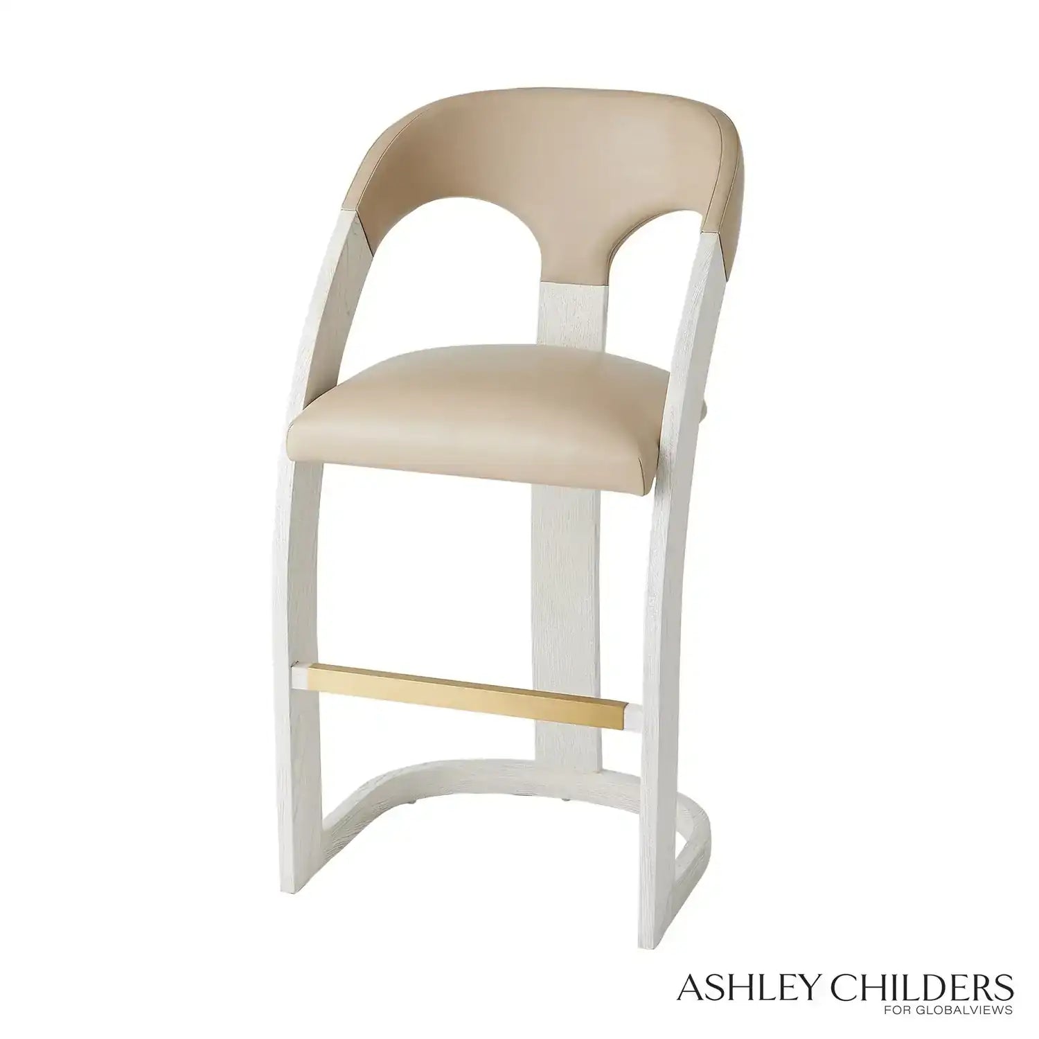 GLOBAL VIEWS DELIA BAR STOOL - Bar Stools