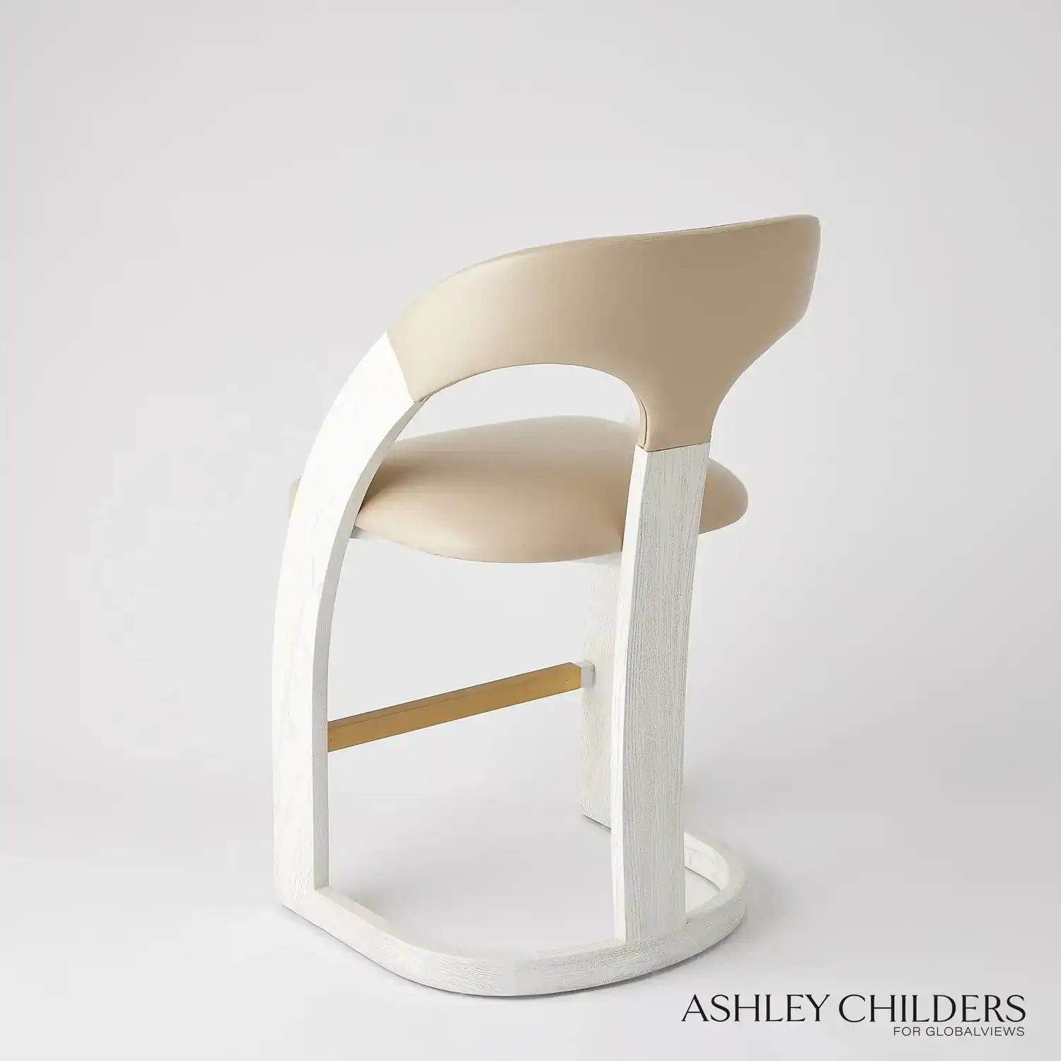 GLOBAL VIEWS DELIA COUNTER STOOL - Bar Stools
