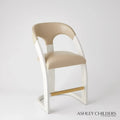 GLOBAL VIEWS DELIA COUNTER STOOL - Bar Stools
