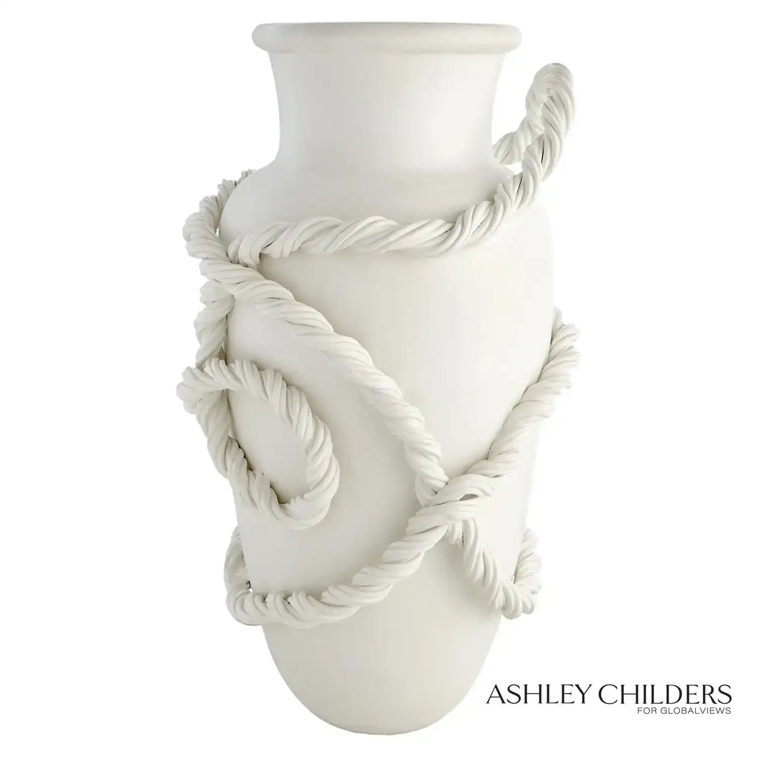 GLOBAL VIEWS TWISTED AMPHORA VASE - Decorative Accents