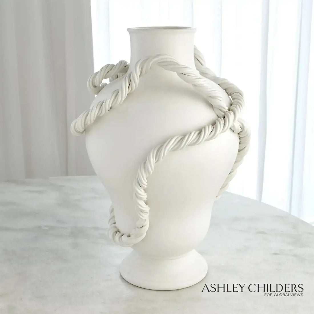 GLOBAL VIEWS TWISTED VINE VASE - Decorative Accents