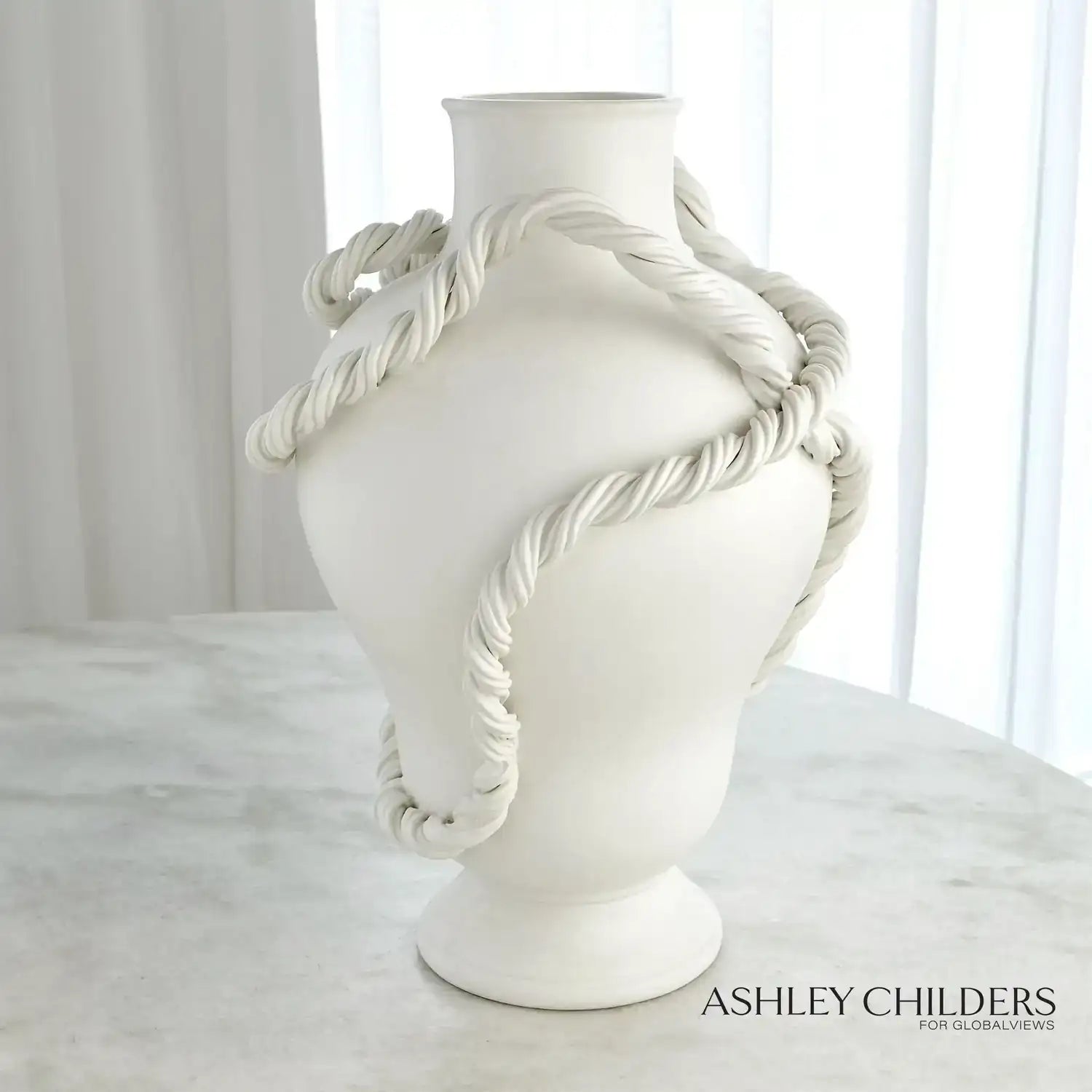 GLOBAL VIEWS TWISTED VINE VASE - Decorative Accents