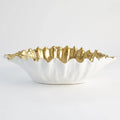 GLOBAL VIEWS ORGANIC WAVE OVAL BOWL - Decorative Accents