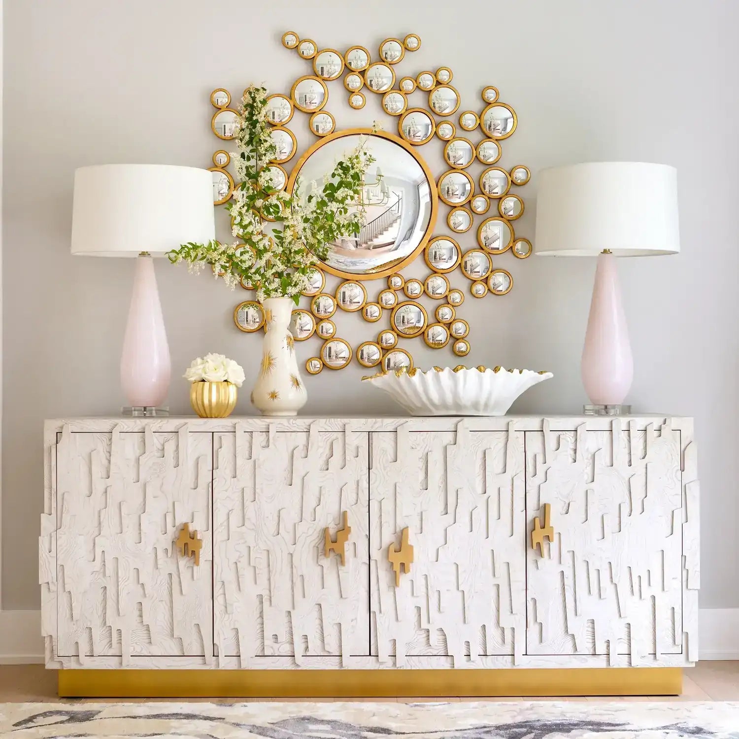 GLOBAL VIEWS ORGANIC WAVE OVAL BOWL - Decorative Accents