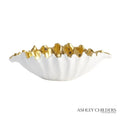 GLOBAL VIEWS ORGANIC WAVE OVAL BOWL - Decorative Accents