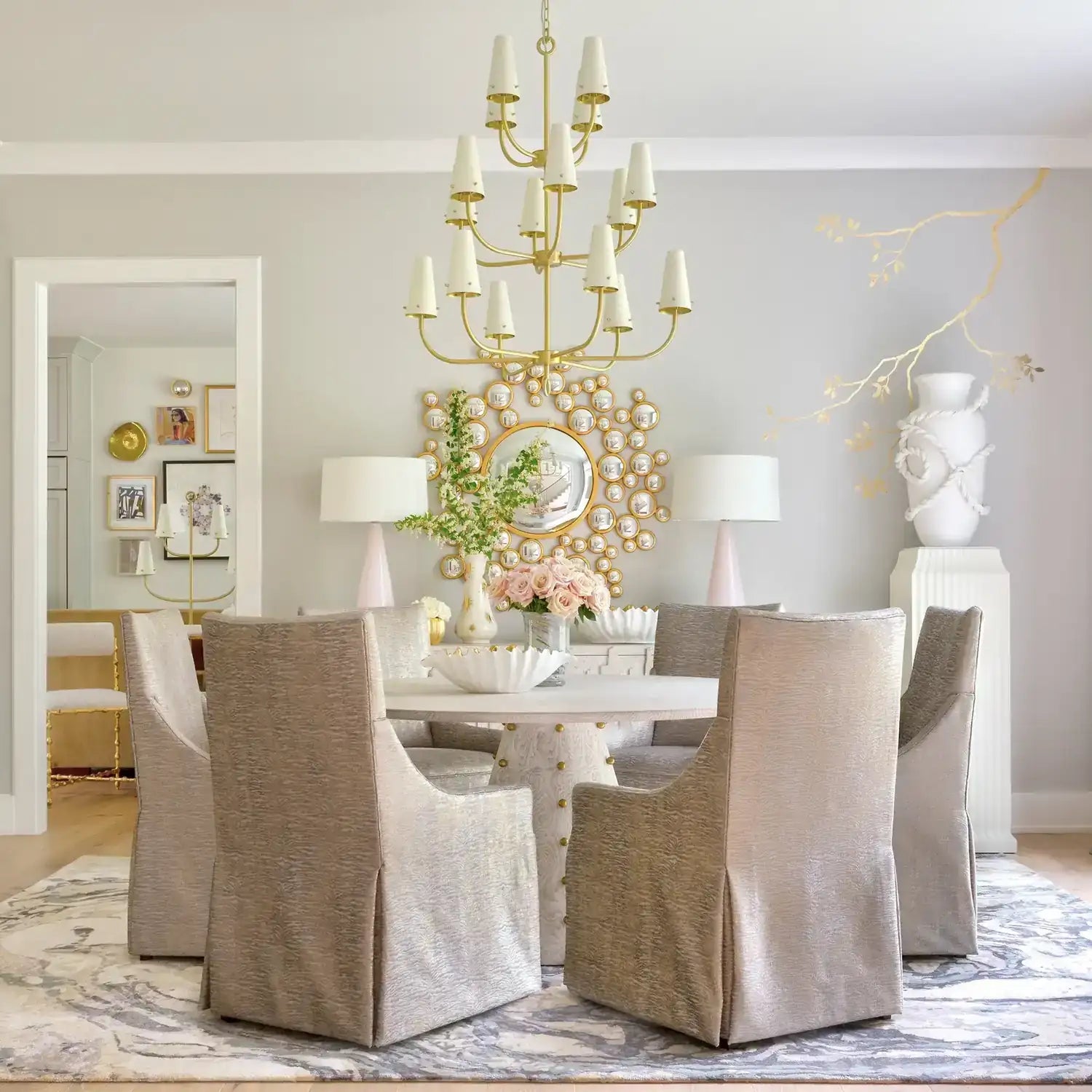 GLOBAL VIEWS ORGANIC WAVE OVAL BOWL - Decorative Accents