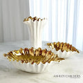 GLOBAL VIEWS ORGANIC WAVE TALL BOWL - Decorative Accents