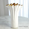 GLOBAL VIEWS ORGANIC WAVE TALL BOWL - Decorative Accents