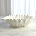 GLOBAL VIEWS ORGANIC WAVE OVAL BOWL - Decorative Accents