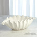 GLOBAL VIEWS ORGANIC WAVE OVAL BOWL - Decorative Accents