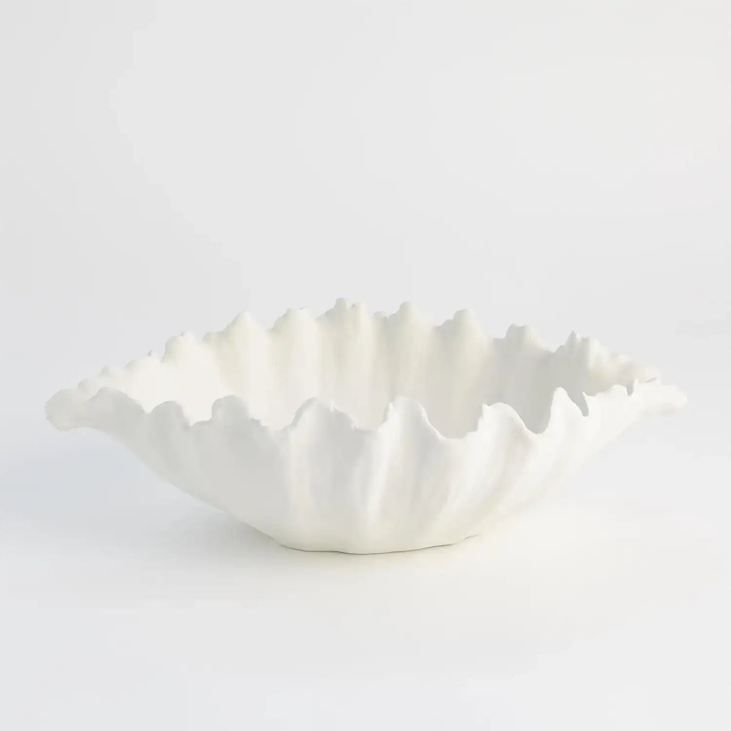 GLOBAL VIEWS ORGANIC WAVE OVAL BOWL - Decorative Accents