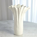 GLOBAL VIEWS ORGANIC WAVE TALL BOWL - Decorative Accents