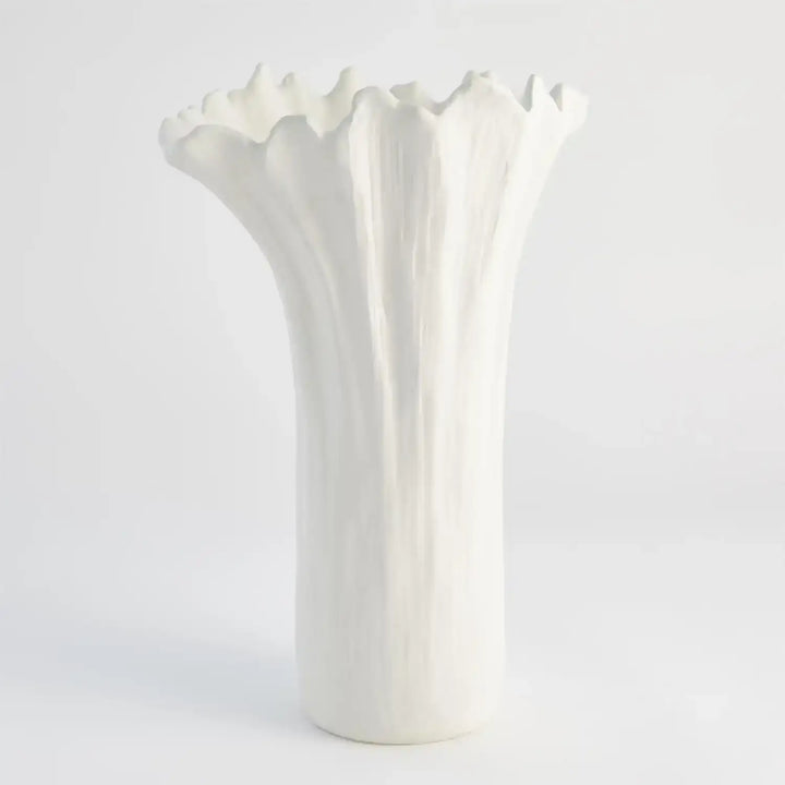 GLOBAL VIEWS ORGANIC WAVE TALL BOWL - Decorative Accents