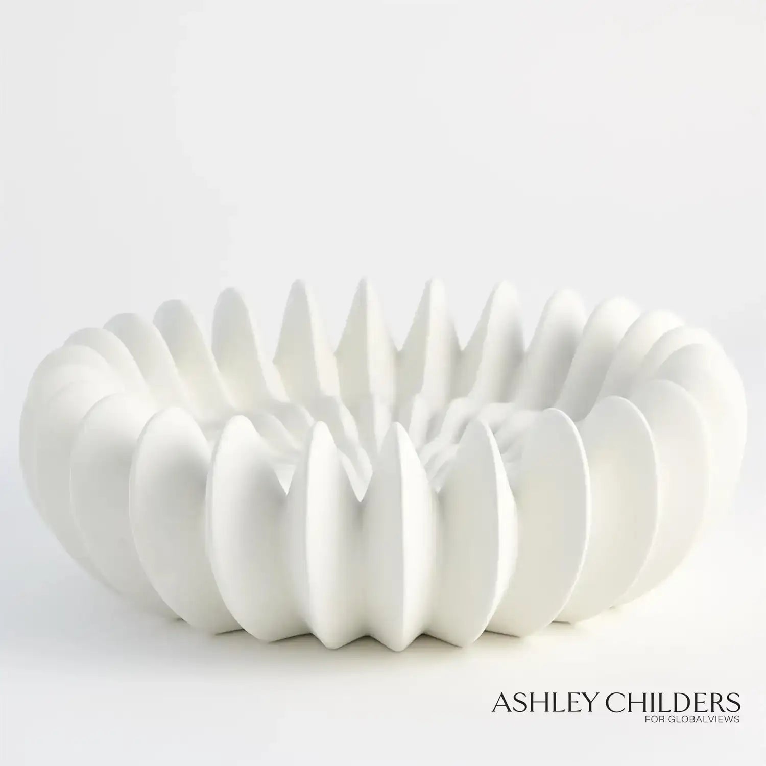 GLOBAL VIEWS SPICCHI LINE BOWL - Decorative Accents