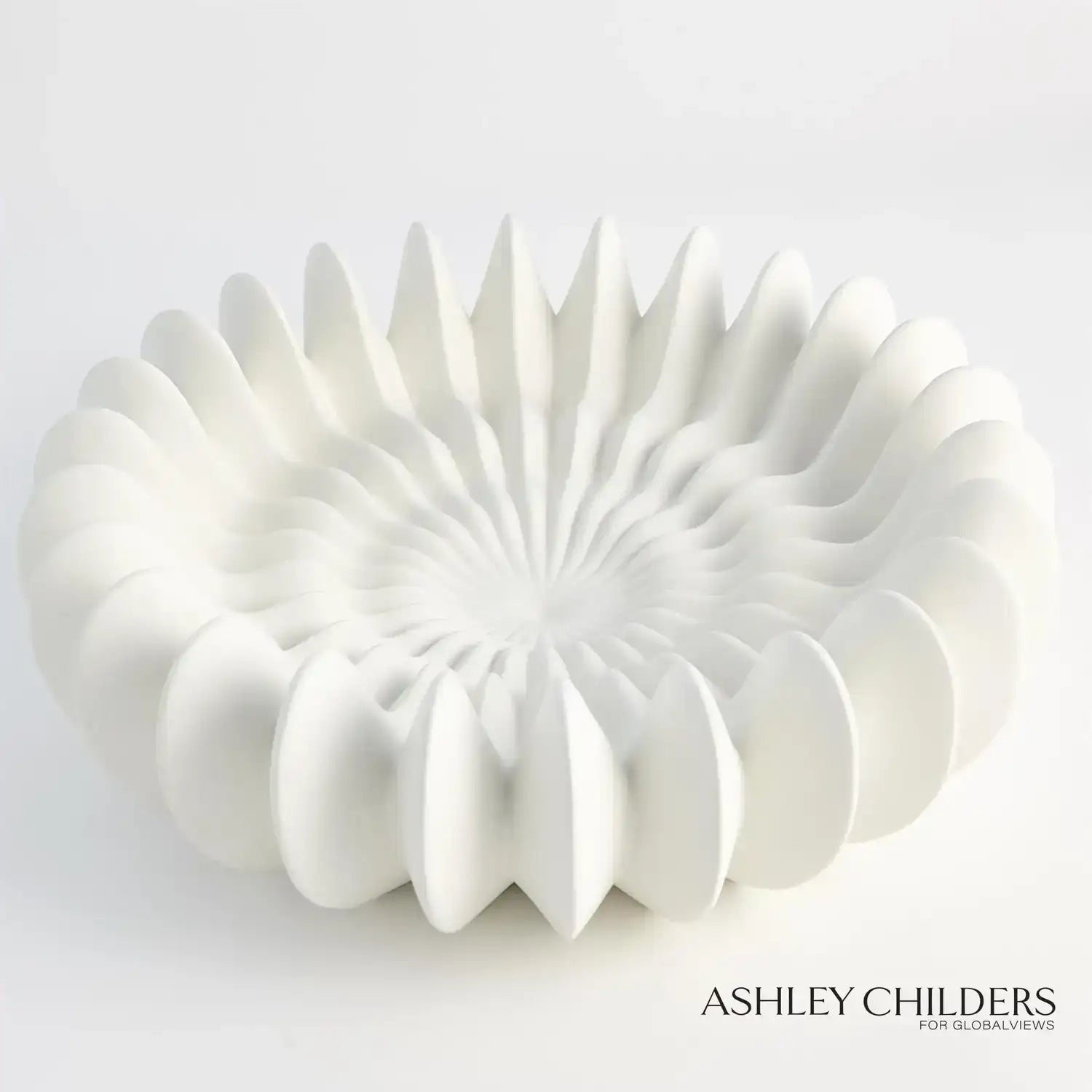 GLOBAL VIEWS SPICCHI LINE BOWL - Decorative Accents
