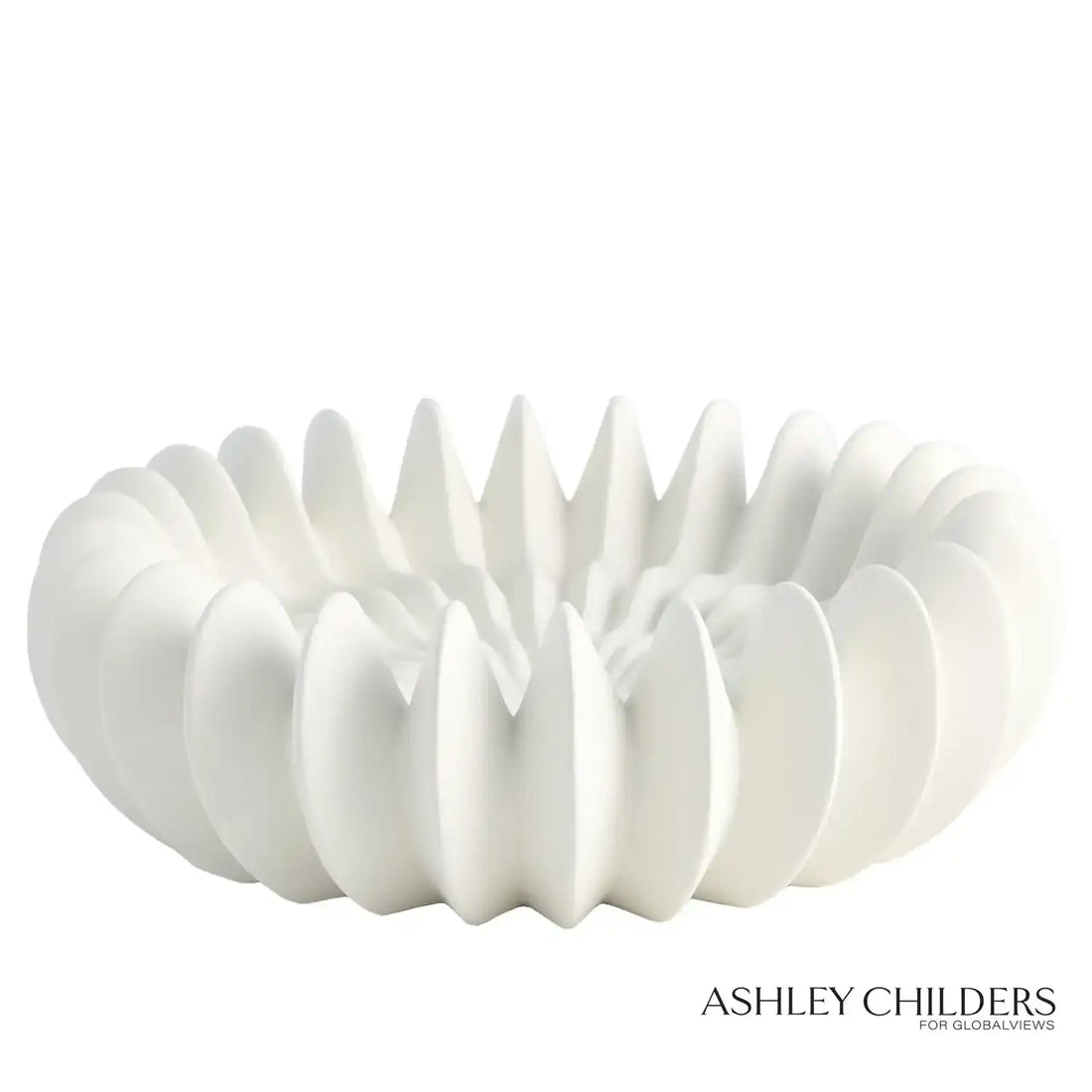 GLOBAL VIEWS SPICCHI LINE BOWL - Decorative Accents