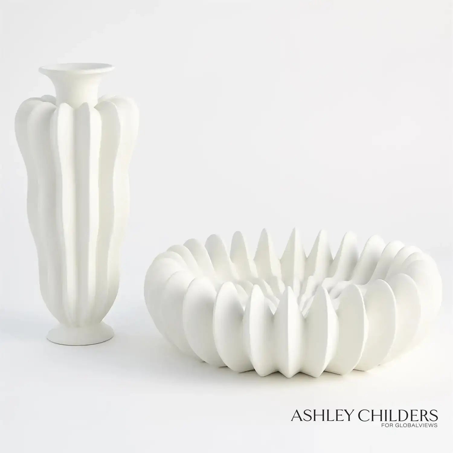 GLOBAL VIEWS SPICCHI LINE BOWL - Decorative Accents