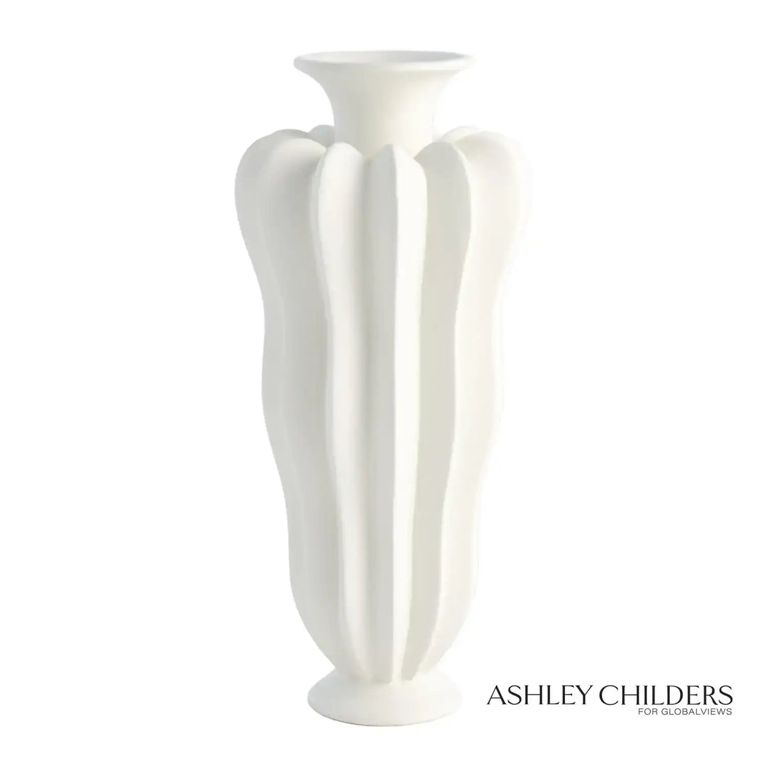 GLOBAL VIEWS SPICCHI LINE VASE - Decorative Accents