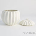 GLOBAL VIEWS SPICCHI LINE BOWL W/LID - Decorative Accents