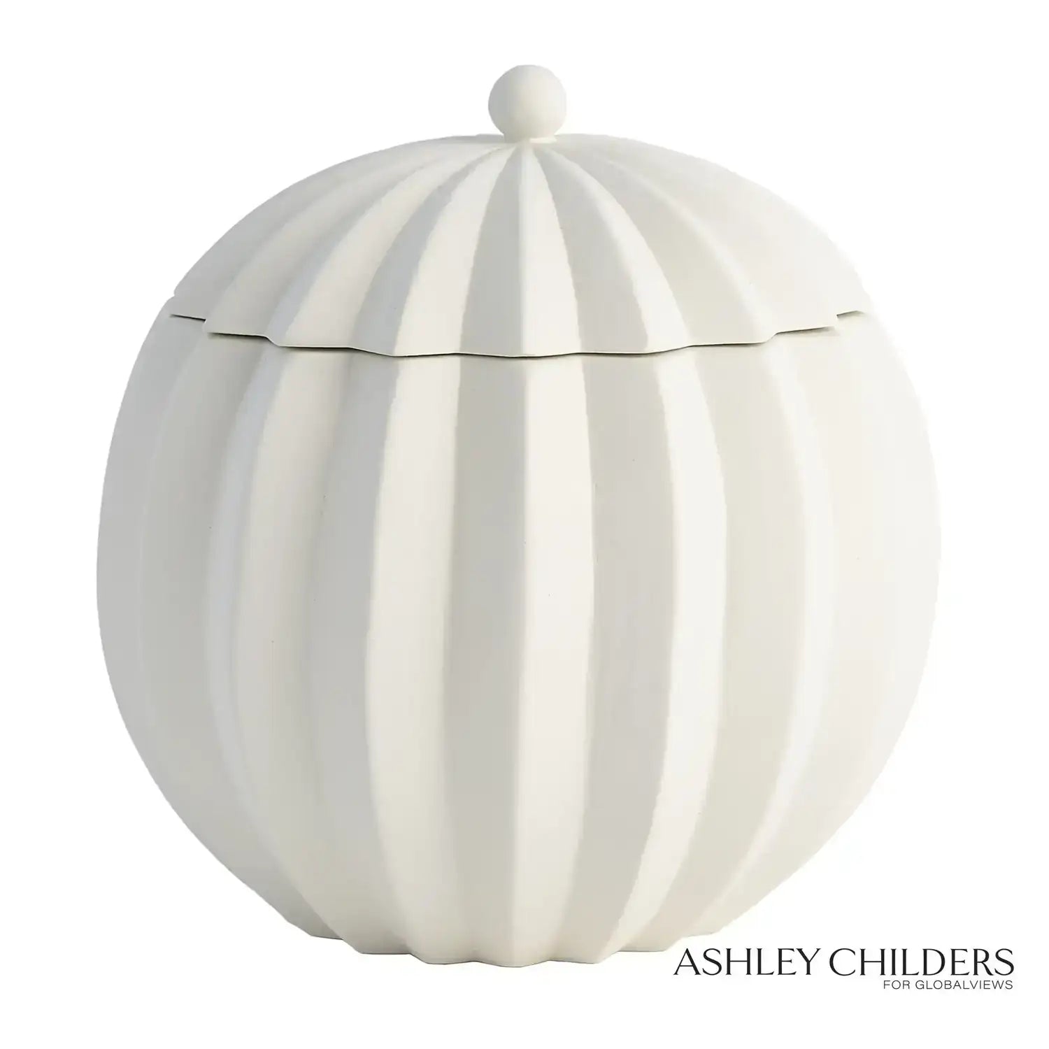 GLOBAL VIEWS SPICCHI LINE BOWL W/LID - Decorative Accents