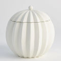 GLOBAL VIEWS SPICCHI LINE BOWL W/LID - Decorative Accents