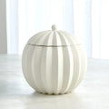 GLOBAL VIEWS SPICCHI LINE BOWL W/LID - Decorative Accents