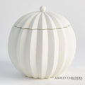 GLOBAL VIEWS SPICCHI LINE BOWL W/LID - Decorative Accents