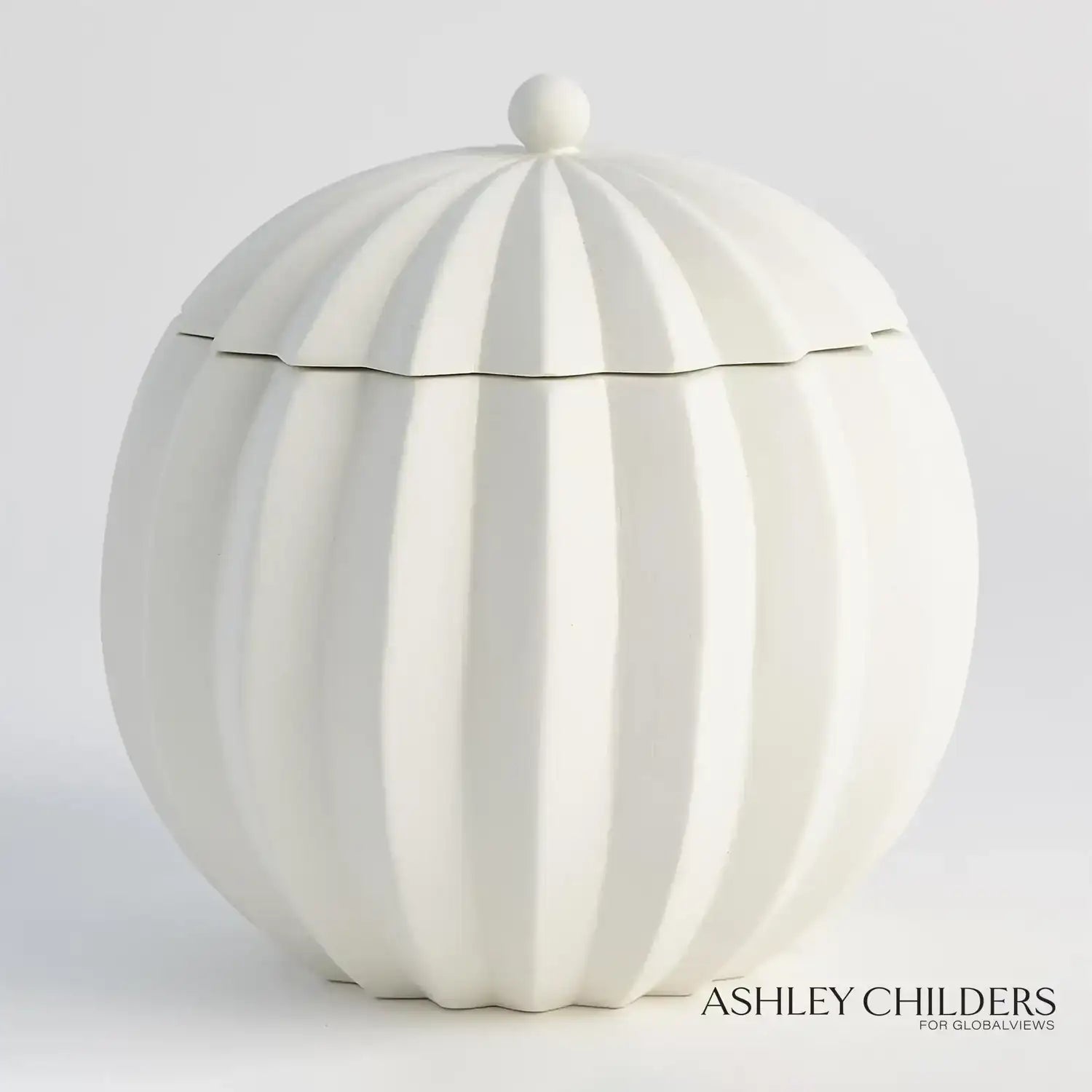 GLOBAL VIEWS SPICCHI LINE BOWL W/LID - Decorative Accents