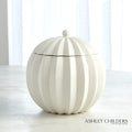 GLOBAL VIEWS SPICCHI LINE BOWL W/LID - Decorative Accents