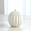 GLOBAL VIEWS SPICCHI LINE BOWL W/LID - Decorative Accents