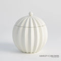 GLOBAL VIEWS SPICCHI LINE BOWL W/LID - Decorative Accents