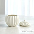 GLOBAL VIEWS SPICCHI LINE BOWL W/LID - Decorative Accents