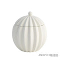 GLOBAL VIEWS SPICCHI LINE BOWL W/LID - Decorative Accents