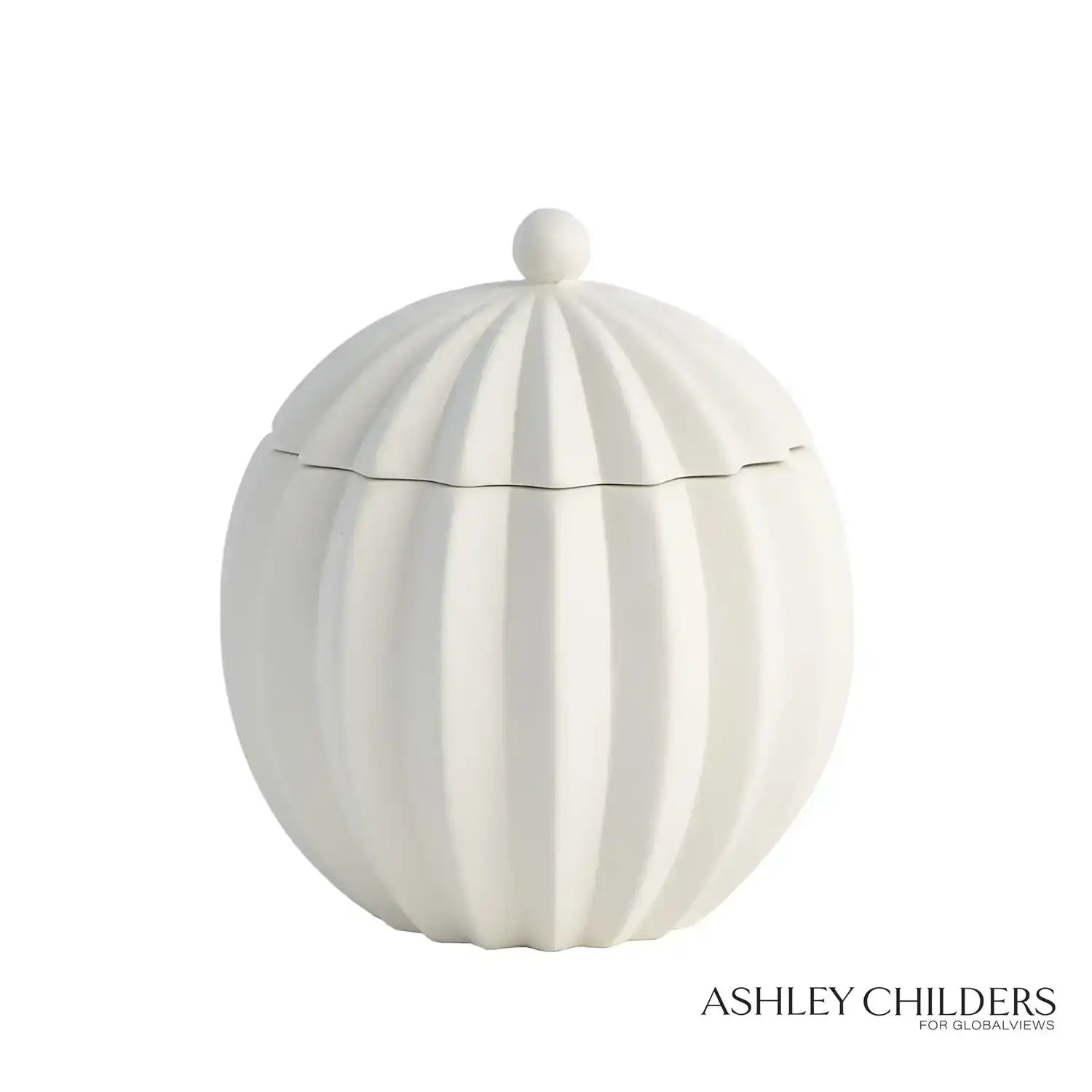 GLOBAL VIEWS SPICCHI LINE BOWL W/LID - Decorative Accents