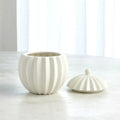 GLOBAL VIEWS SPICCHI LINE BOWL W/LID - Decorative Accents