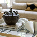 GLOBAL VIEWS RINGS OBJECT W/CONE - Decorative Accents