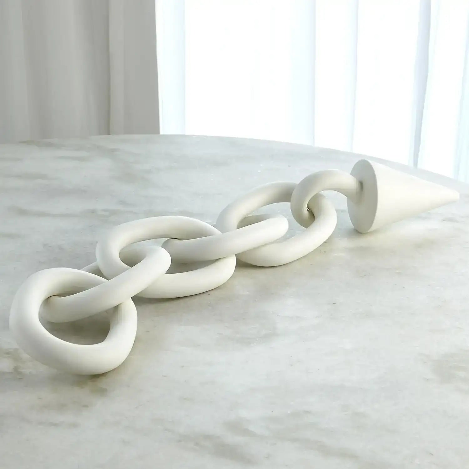 GLOBAL VIEWS RINGS OBJECT W/CONE - Decorative Accents